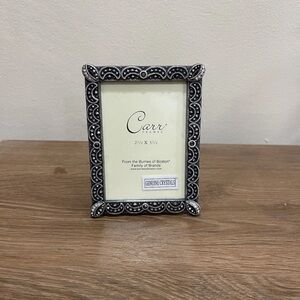 Black and Silver Decorative Frame